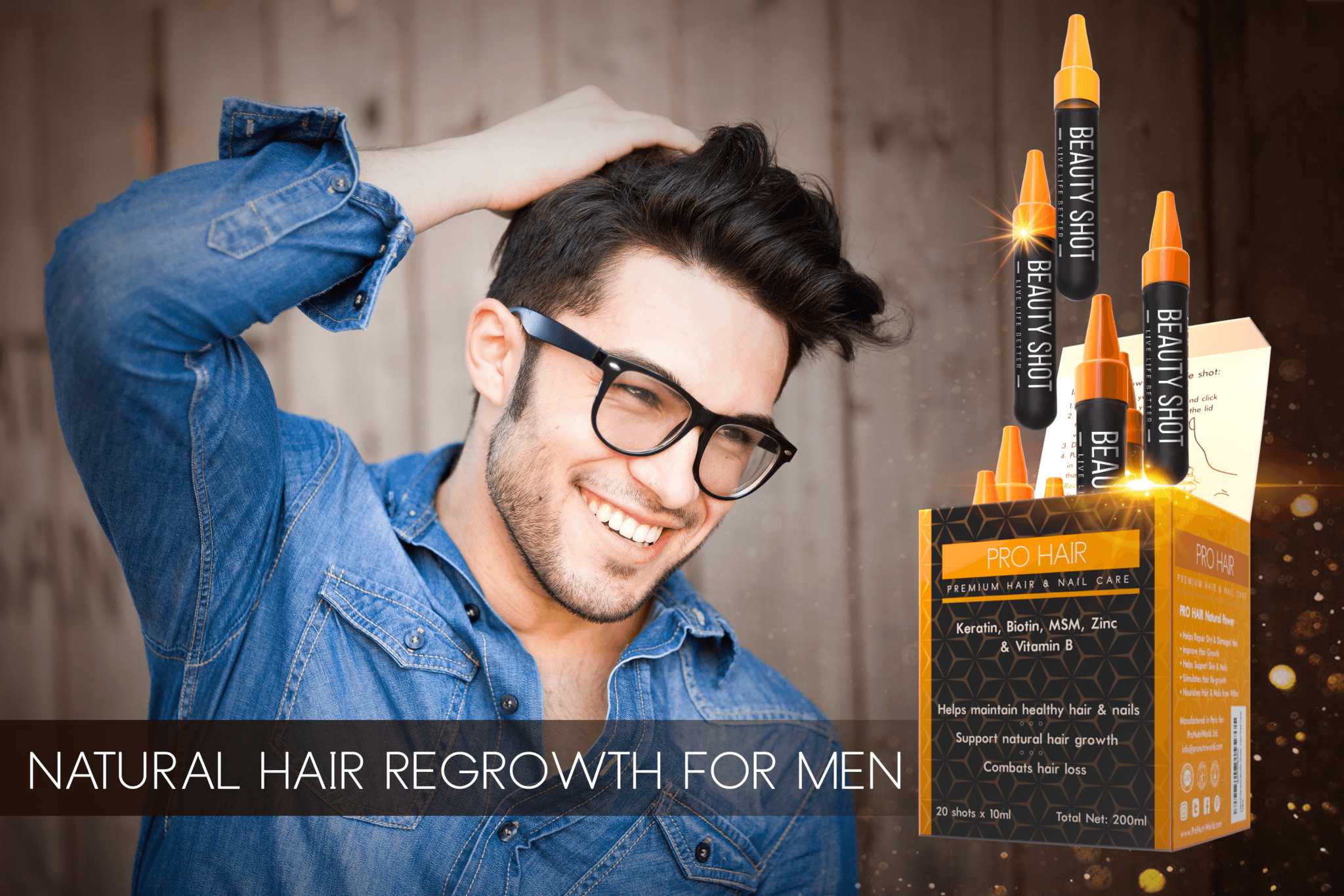 <img src="pic.gif" alt="Pro Hair Is Designed For Men As Well" />