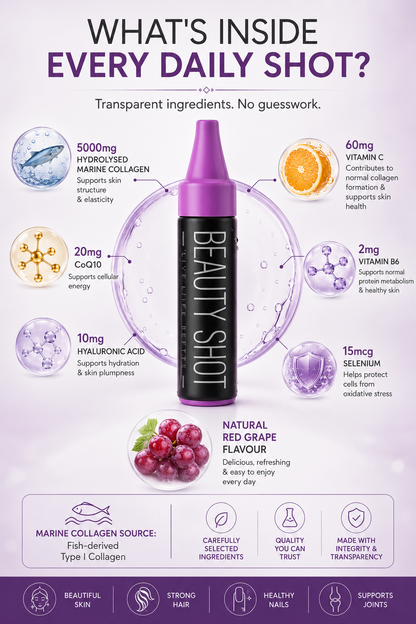 Liquid Marine Collagen Shots 5000mg | ProNutriWorld UK