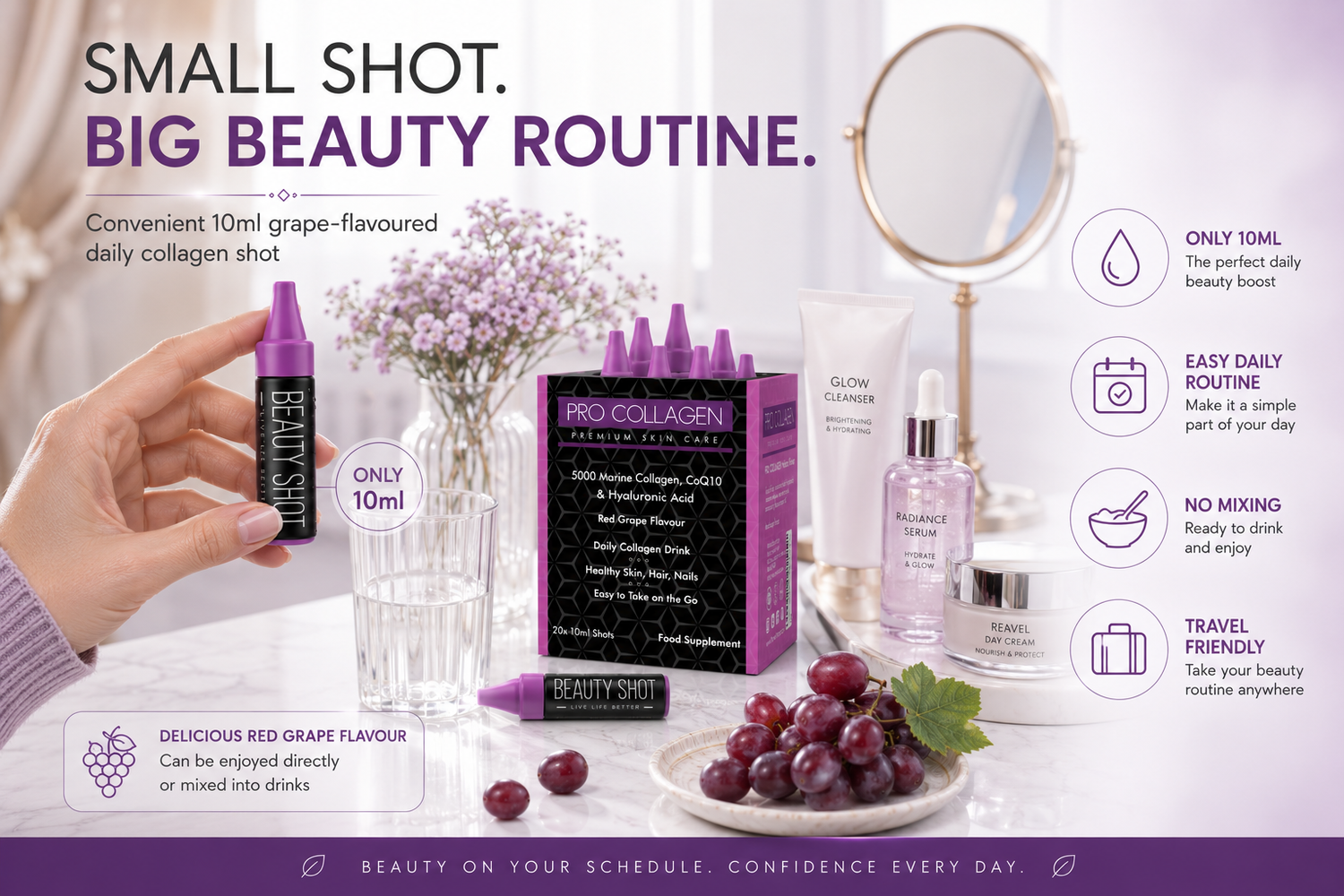 Liquid Marine Collagen Shots 5000mg | ProNutriWorld UK