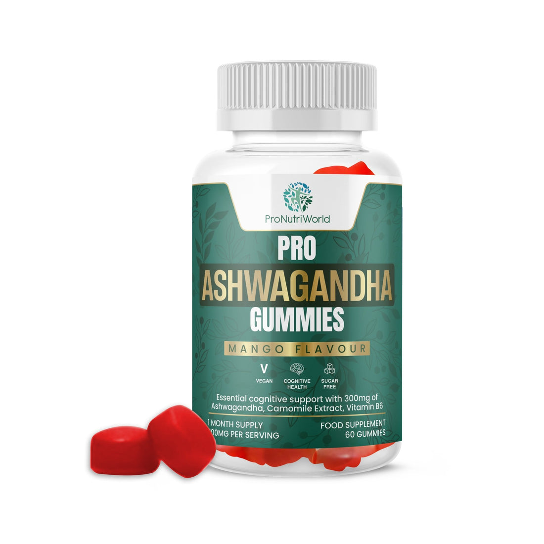 Ashwagandha Gummies - Wellness Supplements - pronutriworld